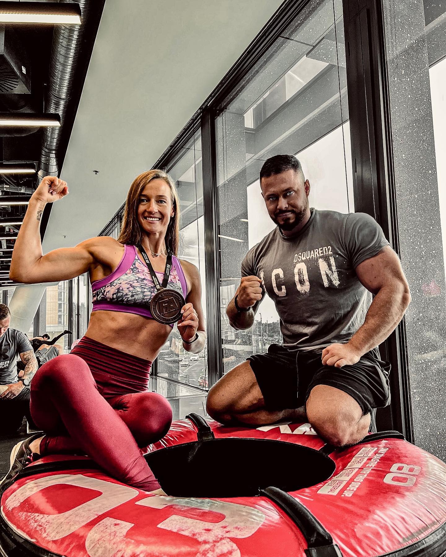 Trening personalny - efekty klientki luqefit