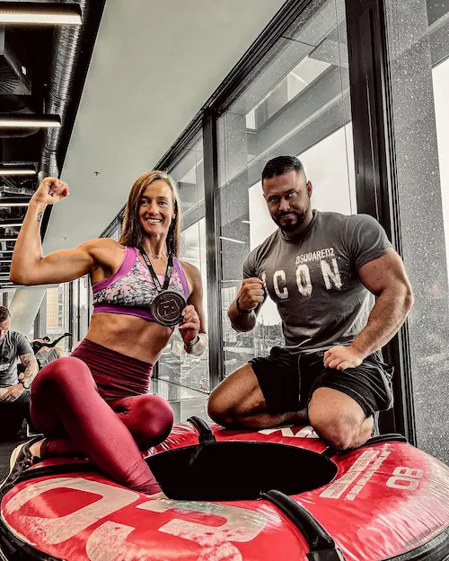 Trening personalny - efekty klientki luqefit